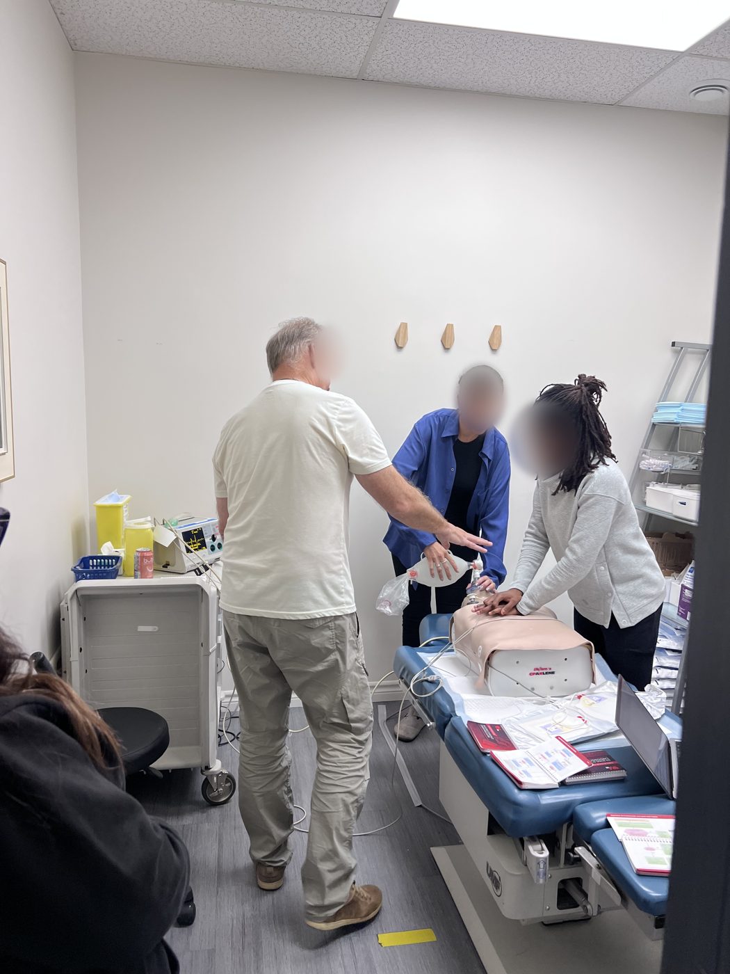 Mise en pratique en clinique : RCR et ventilation au ballon-masque